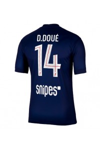 Fotbalové Dres Paris Saint-Germain Desire Doue #14 Domácí Oblečení 2025-26 Krátký Rukáv